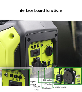 Xách tay máy phát điện xăng im lặng ánh sáng Trọng lượng máy phát điện cho cắm trại ngoài trời cầm tay khẩn cấp sao lưu Máy phát điện 2/3kw - Product Image 6