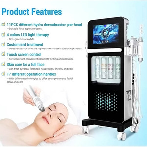Máquina Facial Profesional de Hidrobelleza 17 en 1, Purificadora, Revitalizante y Limpiadora de la Piel, NF-17IN1, Máquina Hidra para la Piel de Alta Calidad - Product Image 5
