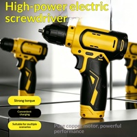 Tournevis électrique lithium-ion haute puissance avec moteur en cuivre pur, perceuse à main rechargeable 10V, portable et réversible, vente en gros