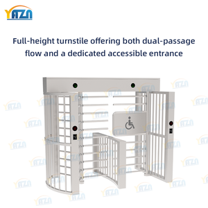 Tourniquet robuste pleine hauteur pour accès fauteuils roulants 02s Accès rapide 2650mm Portillon périmétrique Bureau <span class=keywords><strong>Parc</strong></span> Centre Scientifique IP54 - Product Image 3