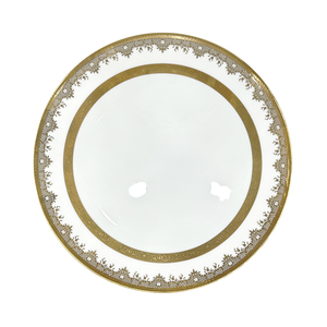 Assiettes Dorées Gaufrées pour la Maison, Assiettes de Présentation pour la Restauration, Vaisselle Personnalisée de Luxe - Product Image 4