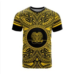 Papua New Guinea <span class=keywords><strong>T</strong></span> <span class=keywords><strong>Shirt</strong></span> PNG bandiera Chimbu provincia bandiera personalizzata PNG colore rosso nero <span class=keywords><strong>T</strong></span>-<span class=keywords><strong>Shirt</strong></span> estate maglietta stampa sublimazione - Product Image 2