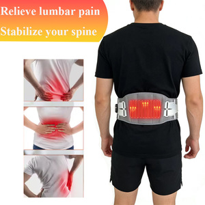 Ceinture de massage lombaire chauffante et vibrante à 3 niveaux pour le dos, le ventre et la taille – Soulagement de la douleur et <span class=keywords><strong>fitness</strong></span> - Product Image 6