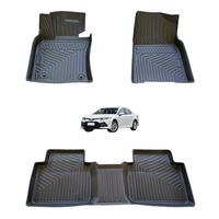 Tapis de sol toutes saisons pour Toyota Camry 2021 SE, accessoires intérieurs de voiture 3D en TPE, 3 pièces, MOQ 10 ensembles, doublure de sol de voiture imperméable