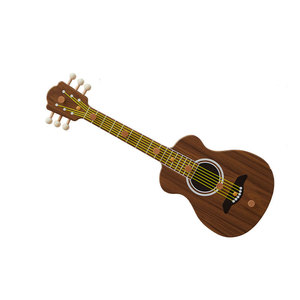 Wood Guitar Shape Wall <b>Hooks</b> Coat Rack Natural Wood Color Three Or More <b>Hooks</b> For Clothes Behind Doors On Walls - Product Image 3
