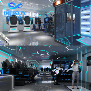 Estación de Juegos Multijugador para Interiores, Sala de Cine 9D, Equipo de Realidad Virtual, Parque de Atracciones, Simulador de Movimiento VR - Product Image 4