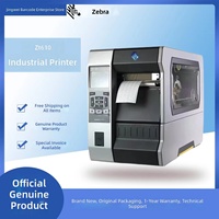 Imprimante d'étiquettes à code-barres industrielle ZEBRA ZT610, 600 DPI, transfert thermique pour étiquettes adhésives, fabriquée en Chine, sans interface