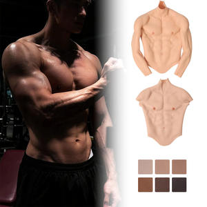 <span class=keywords><strong>Muscles</strong></span> en silicone avec <span class=keywords><strong>bras</strong></span>, <span class=keywords><strong>muscles</strong></span> factices réalistes et doux, costume de ventre, <span class=keywords><strong>muscles</strong></span> abdominaux masculins, <span class=keywords><strong>muscles</strong></span> en silicone pour la poitrine pour hommes, travestissement - Product Image 1