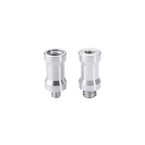 Adaptador de trípode Crwj, convertidor de rosca de 1/4 a 3/8 para soporte de luz de cámara, accesorio de montaje de acero inoxidable - Product Image 3