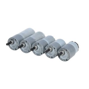 Motorreductor de CC de 37 mm con engranajes rectos, micro, metálico, cepillado, de imán permanente de 12 V, hasta 1500 RPM, para hogar inteligente y bicicleta eléctrica - Product Image 5
