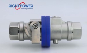 ข้อต่อวาล์ว RIGHTPOWER VC88 วัสดุ SS304 โครงสร้างแบบล็อคสองชั้น แรงดัน <span class=keywords><strong>12</strong></span> บาร์ คุณสมบัติด้านความปลอดภัยขั้นสูง ใหม่ รับประกัน 1 ปี - Product Image 5