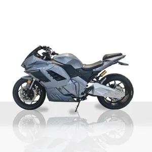 Toptan Hub Motor 72V lityum piller hızlı hız 160 km/h yetişkinler için elektrikli motosiklet