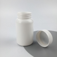100ml 120ml 150ml 200ml 250ml HDPE solide blanc vide en plastique pilule médecine bouteille gommeux supplément conteneur avec joint d'induction
