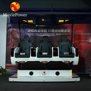 Amusement Arcade Game <span class=keywords><strong>3</strong></span> Players VR Chair Patio interior 9D VR Montaña rusa Juego de realidad virtual Simulador VR Cinema - Product Image 5