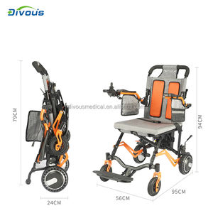 Nouveau design de <span class=keywords><strong>fauteuil</strong></span> <span class=keywords><strong>roulant</strong></span> électrique pliable <span class=keywords><strong>léger</strong></span> et <span class=keywords><strong>ultra</strong></span>-<span class=keywords><strong>léger</strong></span> de 17kg pouvant être utilisé à bord. - Product Image 4