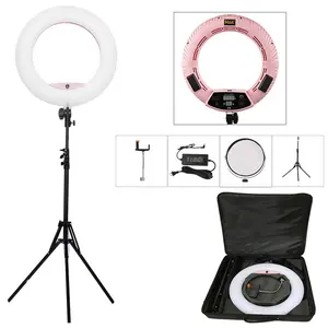 Fd480ii Selfie Telefone Recarregável conduziu a luz Do Anel luz fotográfica FD-480II Yidoblo 18 ''Maquiagem suave Luz de Vídeo streaming ao vivo