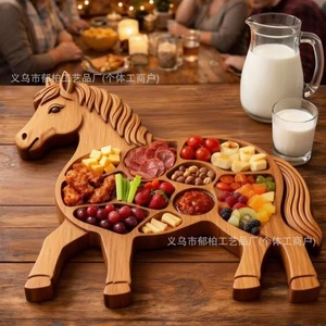 Nuovo Vassoio per Salumi in Legno di <span class=keywords><strong>Quercia</strong></span> Verniciato a Spruzzo, Stile Minimalista Moderno, Prodotto in Cina - Product Image 4