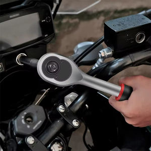 Podofo 53PCS Multifunctional Auto Repair Kit Socket Wrench Set <b>With</b> 1/4 Inch Ratcheting Wrench Plastic <b>Toolbox</b> Storage Case ODM - Product Image 3