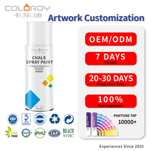Pintura en Aerosol con Acabado <span class=keywords><strong>Tiza</strong></span> COLORDY 450ml, Muestra Gratis: Multisuperficie, Fácil de Usar, Colores Vibrantes, Ecológica y Duradera - Product Image 1