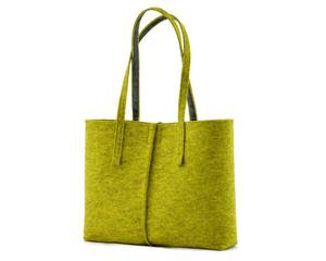 Sac fourre-tout en feutre personnalisé pour femmes, écologique, logo personnalisé, sac à main léger pour le shopping - Product Image 3