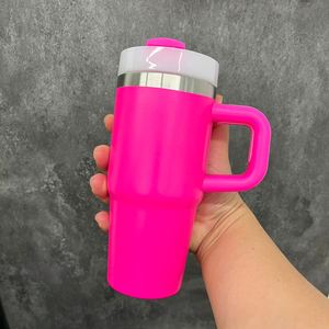 RTS Custom Coffee Baby Stainless Steel Metal Water <b>Bottle</b> Mug Sublimation Doubles Wall Insulated 14oz Kids Tumbler with Handle - Product Image 4
