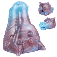 Fantasy-Tier-Maul-Penis-Stroker Drachen-Muschi-Tasche Männliche Masturbatoren Realistische Sexpuppe mit Vagina-Kanal Sexspielzeug für Männer