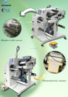 Machine de découpe et de rembobinage automatique pour étiquettes adhésives en rouleau, type Dominator