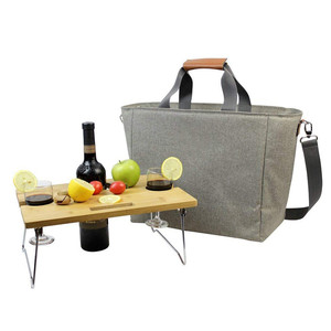 Sac isotherme de pique-nique avec bandoulière, pour boissons et aliments, isolation en mousse EPE, logo personnalisé, sac isotherme de voyage, sac isotherme de plage - Product Image 1