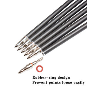 Frecce di carbonio per bersaglio da <span class=keywords><strong>caccia</strong></span> con arco ricurvo composto ID4.2 5.2 6.2mm 25 26 27 28 29 30 31 32 33 34 35 pollici alette - Product Image 5