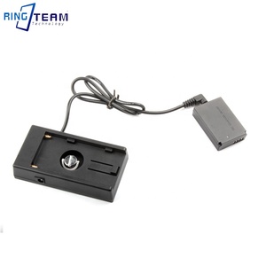 อะแดปเตอร์ฐานจ่ายไฟภายนอก NP-F970แผ่นเมาท์พร้อมแบตเตอรี่ Dummy <span class=keywords><strong>DR</strong></span>-E12สำหรับ Canon EOS M M2 M10 M50 - Product Image 6