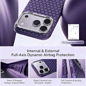 เคสโทรศัพท์ Benks Armor Edge X9 แบบแม่เหล็ก ป้องกันรอบด้าน สำหรับ iPhone 18 Pro Max / iPhone 17 Pro  วัสดุคาร์บอนไฟเบอร์ - Product Image 5