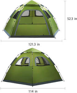 Tiendas de Campaña para Exterior Familiares Ultraligeras Tipo Domo para el Sol Impermeables para Familias Grandes al Aire Libre - Product Image 3