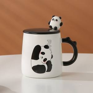 Precioso diseño de dibujos animados <span class=keywords><strong>tazas</strong></span> nombre personalizado impreso porcelana taza de agua taza café leche pareja <span class=keywords><strong>tazas</strong></span> - Product Image 1