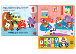 Khuyến Mại Chất Lượng Cao Tùy Chỉnh Nhấn Nút Tương Tác Âm Nhạc Âm Thanh Sách Cho Trẻ Em Học Tập - Product Image 6