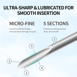 Vente en gros : Chaque boîte contient 14 aiguilles pour stylo à <span class=keywords><strong>insuline</strong></span> de 4 mm et 5 mm, emballées séparément - Product Image 3
