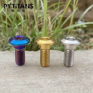 Fabriek Directe Verkoop Titanium Bout Torx Kopkap Schroeven Motorfiets Accessoires Gr5 Titanium Bouten Door Pytitans - Product Image 6