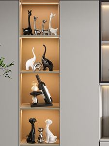 Decoraciones de Cerámica de Lujo para Sala de Estar, Muebles para el Hogar, Mueble para Vino, Mueble para <span class=keywords><strong>TV</strong></span>, Regalos de Inauguración - Product Image 4