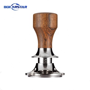 Prensador de Café Manual de Acero Inoxidable de 51/53/58 mm para Espresso, Latte, <span class=keywords><strong>Barista</strong></span>, Hogar, Cocina, Base Plana - Product Image 1
