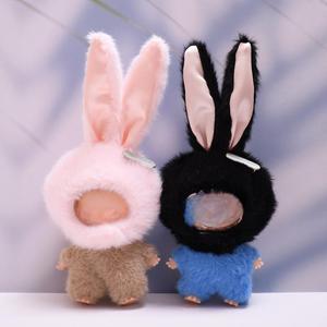 Vêtements adaptés uniquement pour poupées Mini Quatrième Génération, accessoires vestimentaires avec coiffe oreilles de lapin pour Lafufu - Product Image 2