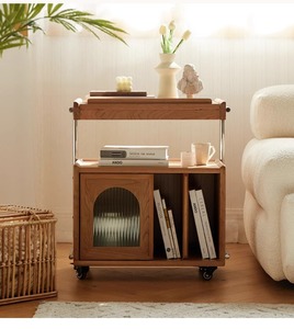 Multifunctionele moderne salontafel van massief hout, klein formaat en eenvoudig te installeren - Product Image 2
