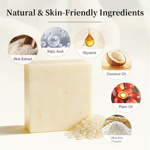 <span class=keywords><strong>Savon</strong></span> pour les mains <span class=keywords><strong>hydratant</strong></span> et blanchissant à base de riz artisanal de qualité supérieure pour tous types de peaux <span class=keywords><strong>Savon</strong></span> solide naturel 100g (Vente en gros) - Product Image 3