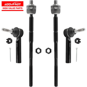 Pièces de véhicule, 4 pièces, extrémités de biellettes de direction intérieures et extérieures avant, compatibles avec Dodge <span class=keywords><strong>Journey</strong></span> 2009-2018 - Product Image 1