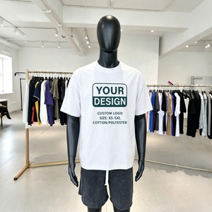 Factory Wholesale Low Price Men's Oversize T-shirts Short Sleeve Quick Dry Men Custom Sublimation Print Running Sports T-Shirt - Product Image 2