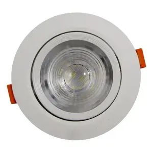 12W White Cree Spotlight Plafond Moderne Réglable Encastré Can 8 cm 6000K 10 Pièces ETL SAA Certifié pour une utilisation en salle de bain intérieure - Product Image 1