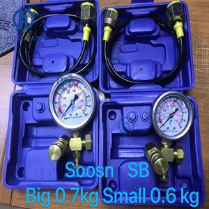 NPK Martillo Hidráulico Mantenimiento Repuestos N2 Nitrógeno Gas Cargador Medidor N2 Kit de Carga - Product Image 6