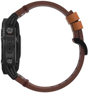 <span class=keywords><strong>Correa</strong></span> de Reloj de Cuero Genuino de 20mm/22mm/26mm de Fácil Colocación, Repuesto para Reloj Deportivo <span class=keywords><strong>Garmin</strong></span> <span class=keywords><strong>Fenix</strong></span> 6s/6/6X - Product Image 3