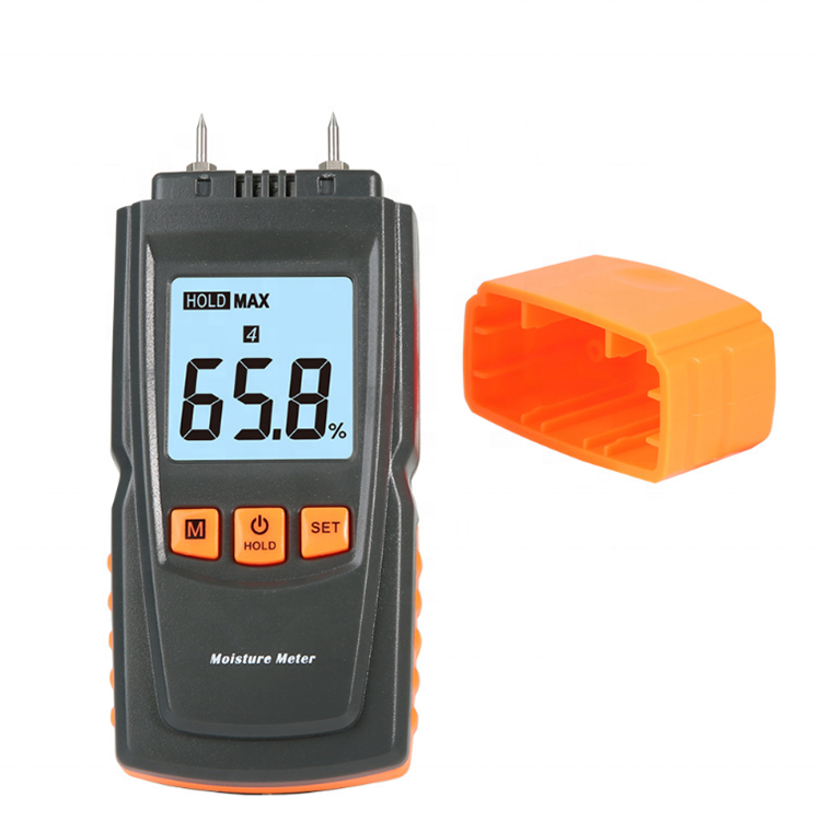 Портативный измеритель влажности древесины, гигрометр, плотность дерева, цифровой электрический тестер, измерительный инструмент GM605