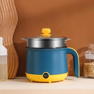 Casserole électrique multifonctionnelle 110V, mini-casserole portable pour dortoir d'étudiant et maison, pot à nouilles et à frire - Product Image 3