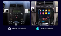 10.4 pouces Android Navigation Car GPS Stereo Radio Carplay pour Volkswagen Touareg