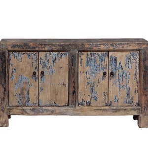 Mobili in Legno Rustico Laccato Stile Antico Cinese per Soggiorno - Product Image 1